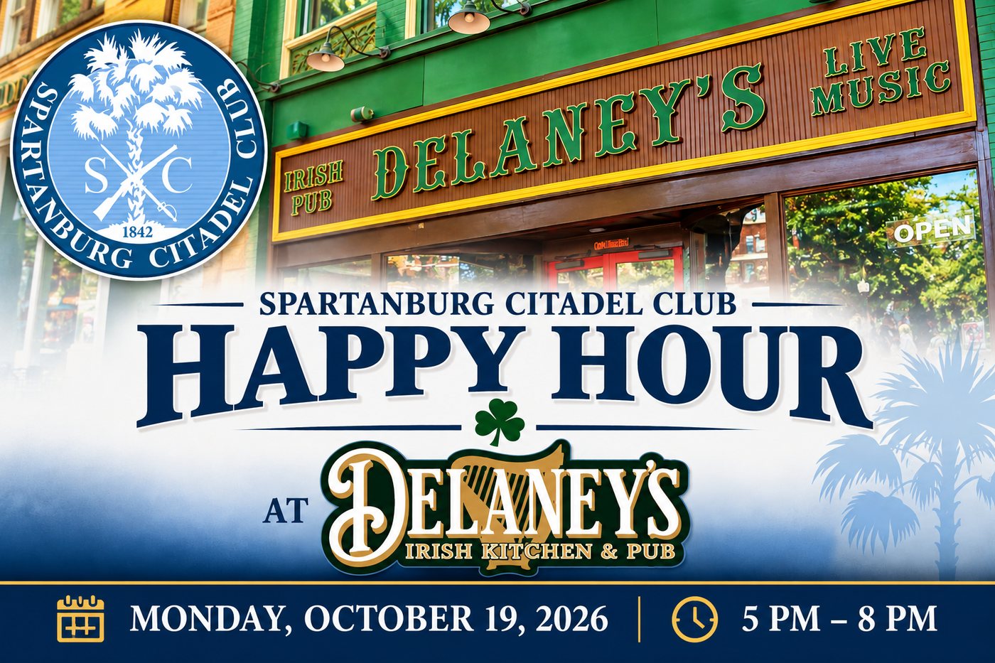 Spartanburg Citadel Club Happy Hour